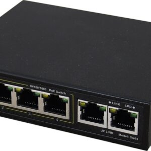 Switch PoE PULSAR SG64 4+2 Juoda