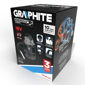 Graphite 58GE125 pelenų siurblys - Image 2