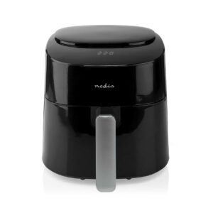 Nedis KAAF160BK gruzdintuvė Vienas 4,2 L Autonominės 1300 W Karšto oro gruzdintuvė Juoda - Image 3