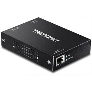 Trendnet TPE-E100 tiltelis / kartotuvas 800 Mbit/ai Juoda