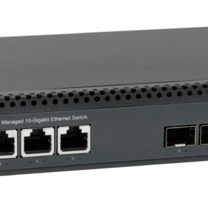 LevelOne XEL-0891 Valdomas L3 10G Ethernet (100/1000/10000) Desktopas Pilka