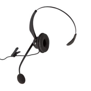 Auerswald COMfortel H-200 Laisvų rankų įranga Vielinis Su lankeliu Biuras / skambučių centras USB A tipo Juoda