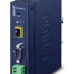 PLANET IP30 Industrial 1-Port nuosekliųjų įrenginių serveris