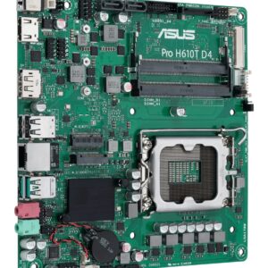 ASUS Pro H610T D4-CSM Intel H610 LGA 1700 Thin Mini ITX - Image 2