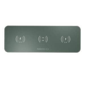 Terratec ChargeAIR All Ausinės, Laisvų rankų įranga, Išmanusis telefonas, Išmanusis laikrodis Žalia Belaidis įkrovimas Spartusis įkrovimas Vidaus - Image 2