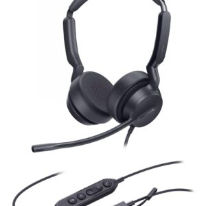 Yealink UH42 Dual UC USB-C/A Laisvų rankų įranga Vielinis Su lankeliu Skambučiai / muzika USB Type-C / USB Type-A Juoda - Image 2
