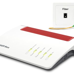 Box 5590 Fiber belaidis maršrutizatorius Gigabitinis eternetas Dviguba juosta (2,4 GHz / 5 GHz) Balta - Image 1