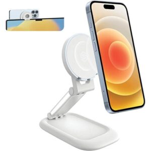 SODI Magnetic Stand BM-310 baltos spalvos MagSafe - Image 4