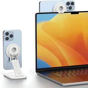 SODI Magnetic Stand BM-310 baltos spalvos MagSafe - Image 5