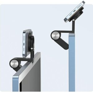 SODI 3-in-1 Magnetic Charging Mount for iMac BM-330 juodos spalvos MagSafe - Image 10