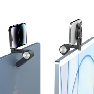 SODI 3-in-1 Magnetic Charging Mount for iMac BM-330 juodos spalvos MagSafe - Image 6