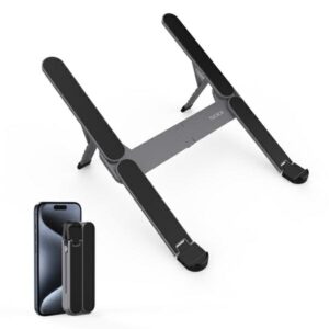 SODI 314 Foldable Compact Laptop Stand mini gray - Image 1