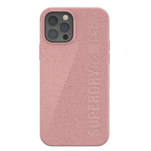 SuperDry Snap Apple iPhone 12/12 Pro Compostable Dėklas różowy/rožinės spalvos 42621 - Image 2