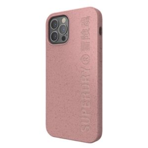 SuperDry Snap Apple iPhone 12/12 Pro Compostable Dėklas różowy/rožinės spalvos 42621 - Image 3