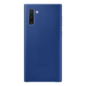 Dėklas Samsung EF-VN970LL Note 10 N970 blue Leather Cover