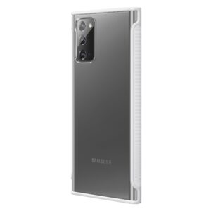 Dėklas Samsung EF-GN980CW Note 20 N980 baltos spalvos skaidrus Protective Cover - Image 3