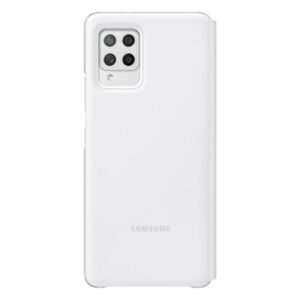 Dėklas Samsung EF‑EA426PW A42 5G baltos spalvos S View Wallet Cover - Image 2