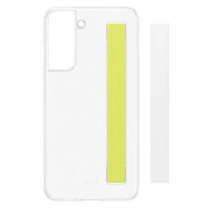 Dėklas Samsung EF-XG990CWEGWW S21 FE 5G G990 baltos spalvos Slim Strap Cover - Image 3
