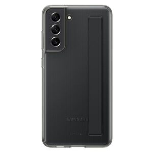 Dėklas Samsung EF-XG990CBEGWW S21 FE 5G G990 juodos spalvos Slim Strap Cover