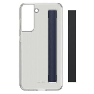 Dėklas Samsung EF-XG990CBEGWW S21 FE 5G G990 juodos spalvos Slim Strap Cover - Image 3