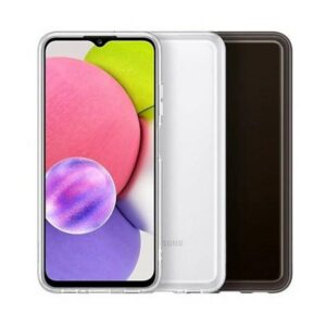 Dėklas Samsung EF-QA038TT A03s A038 Soft skaidrus Cover skaidrus - Image 5