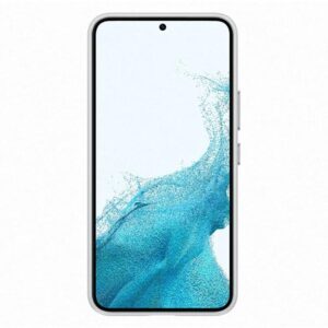 Dėklas Samsung EF‑VS901LJ S22 S901 light pilkos spalvos Leather Cover - Image 2