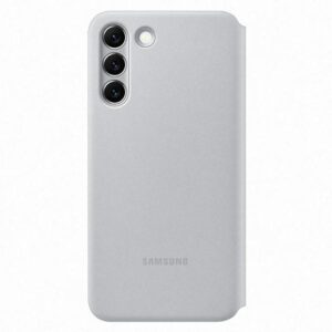 Dėklas Samsung EF-NS906PJ S22+ S906 light pilkos spalvos LED View Cover - Image 2
