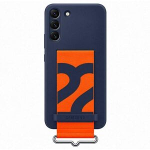 Dėklas Samsung EF-GS906TN S22+ S906 navy Silicone Cover Strap
