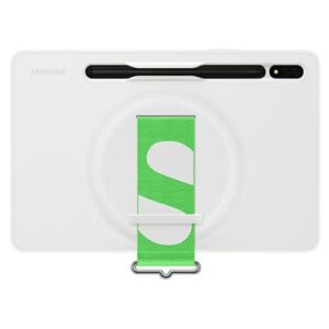 Dėklas Samsung EF-GX700CW Tab S8 baltos spalvos Strap Cover - Image 1