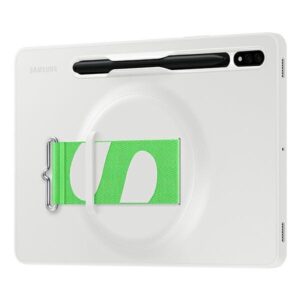 Dėklas Samsung EF-GX700CW Tab S8 baltos spalvos Strap Cover - Image 2