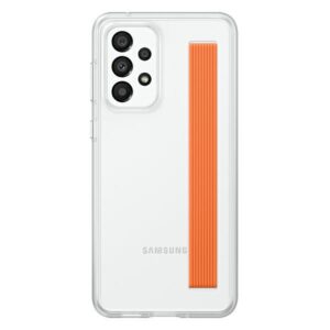 Dėklas Samsung EF-XA336CT A33 5G A336 transparent Slim Strap Cover