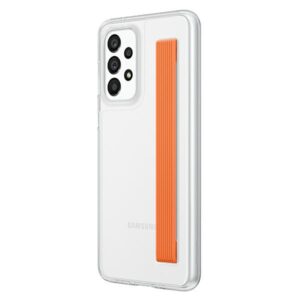 Dėklas Samsung EF-XA336CT A33 5G A336 transparent Slim Strap Cover - Image 3