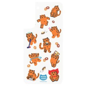 Panel Samsung GP-TOU021HONOW skirta Frame Cover skirta Galaxy S22 Muzik Tiger white