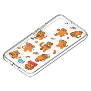Panel Samsung GP-TOU021HONOW skirta Frame Cover skirta Galaxy S22 Muzik Tiger white - Image 2