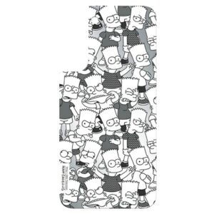 Panel Samsung GP-TOU021HOOJW skirta Frame Cover skirta Galaxy S22+ Simpsons white - Image 1