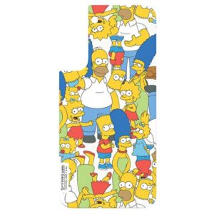 Panel Samsung GP-TOU021HOOYW skirta Frame Cover skirta Galaxy S22+ Simpsons Mix white
