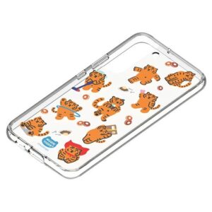 Panel Samsung GP-TOU021HOTOW skirta Frame Cover skirta Galaxy S22+ Muzik Tiger white - Image 2