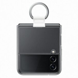 Samsung EF-OF721CTEGWW Z Flip 4 skaidrus skaidrus Cover Ring dėklas