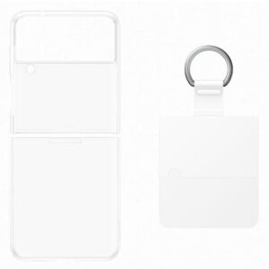 Samsung EF-OF721CTEGWW Z Flip 4 skaidrus skaidrus Cover Ring dėklas - Image 6