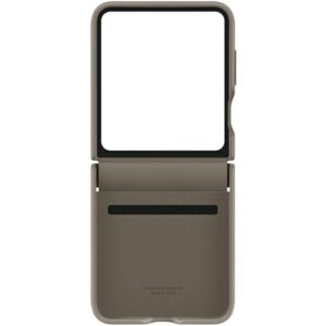 Samsung Dėklas EF-VF731PAEGWW Z Flip5 F731 etoupe Flap ECO-Leather Dėklas - Image 4