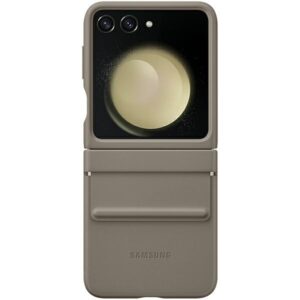 Samsung Dėklas EF-VF731PAEGWW Z Flip5 F731 etoupe Flap ECO-Leather Dėklas