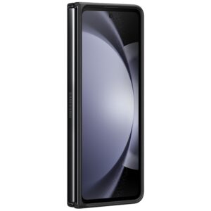 Samsung EF-VF946PBEGWW Z Fold5 F946 juodos spalvos Eco-leather Dėklas - Image 2