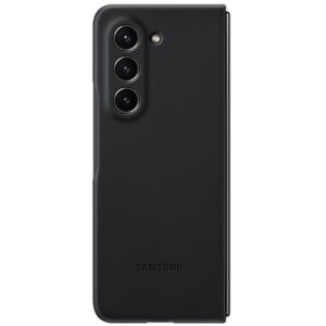 Samsung EF-VF946PBEGWW Z Fold5 F946 juodos spalvos Eco-leather Dėklas - Image 4