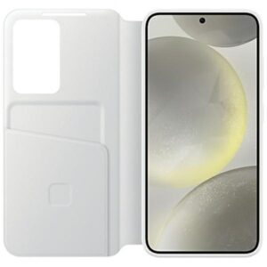 Samsung EF-ZS926CWEGWW S24+ S926 baltos spalvos Smart View Wallet Dėklas - Image 3