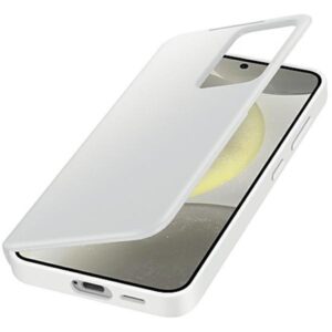 Samsung EF-ZS926CWEGWW S24+ S926 baltos spalvos Smart View Wallet Dėklas - Image 4