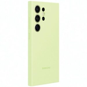 Samsung EF-PS928TGEGWW S24 Ultra S928 light green Silicone Dėklas - Image 3