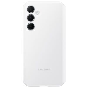 Samsung EF-ZA556CWEGWW A55 5G A556 baltos spalvos Smart View Wallet Dėklas - Image 2