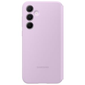 Samsung EF-ZA556CVEGWW A55 5G A556 lavender Smart View Wallet Dėklas - Image 2