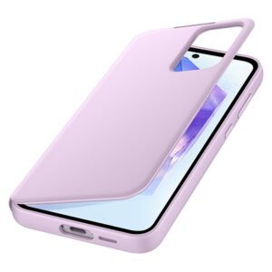 Samsung EF-ZA556CVEGWW A55 5G A556 lavender Smart View Wallet Dėklas - Image 4