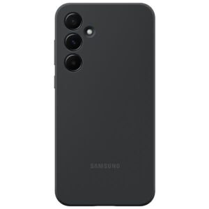 Samsung EF-PA556TBEGWW A55 5G A556 juodos spalvos Silicone dėklas
